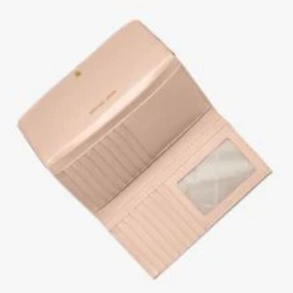 Michael Kors Jet Set Charm Large Logo & Leather Tri-Fold Wallet - Picture 3 of 12